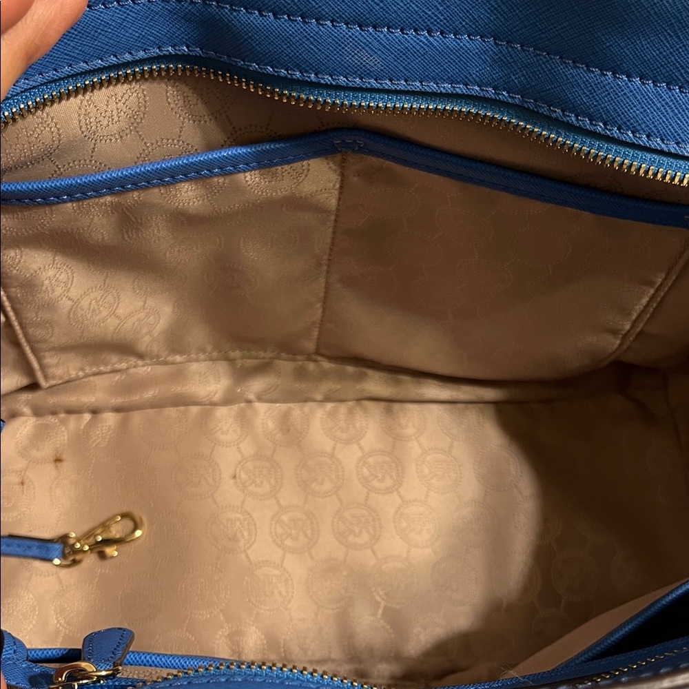 Michael Kors Royal Blue Satchel - Picture 13 of 15